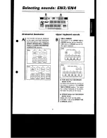 Preview for 23 page of Technics SX-EN1 Manual