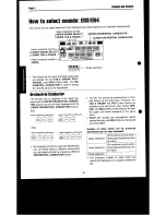 Preview for 38 page of Technics SX-EN1 Manual