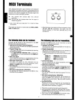 Preview for 2 page of Technics SX-EX10L User Manual