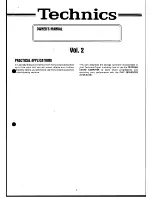 Preview for 21 page of Technics SX-EX15(L) Owner'S Manual