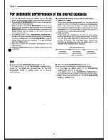 Preview for 34 page of Technics SX-EX15(L) Owner'S Manual