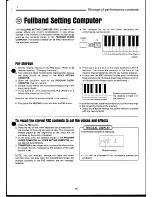 Preview for 35 page of Technics SX-EX15(L) Owner'S Manual