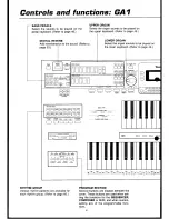 Preview for 8 page of Technics SX-GA1 Owner'S Manual