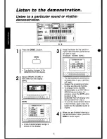 Preview for 14 page of Technics SX-GA1 Owner'S Manual