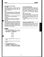 Preview for 109 page of Technics SX-GA1 Owner'S Manual