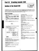 Preview for 152 page of Technics SX-GA1 Owner'S Manual