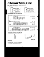 Предварительный просмотр 8 страницы Technics SX-GN3 Owner'S Manual