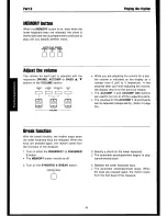 Preview for 38 page of Technics SX-GN6 Owner'S Manual