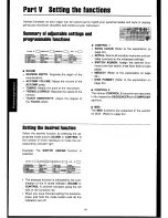 Preview for 56 page of Technics SX-GN6 Owner'S Manual