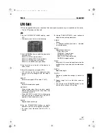 Preview for 17 page of Technics SX-KN2400 Operating Instructions Manual