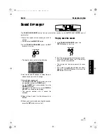 Preview for 110 page of Technics SX-KN2400 Operating Instructions Manual