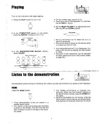 Preview for 9 page of Technics sx-KN300 Manual