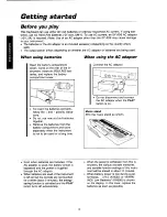 Preview for 10 page of Technics SX-KN470 Owner'S Manual