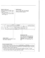 Предварительный просмотр 6 страницы Technics SX-PR305 K Manual