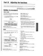 Предварительный просмотр 72 страницы Technics SX-PR305 K Manual