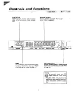 Preview for 6 page of Technics SX-PR305/K User Manual