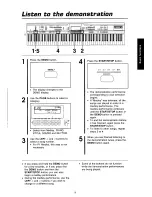 Preview for 11 page of Technics SX-PR500M Owner'S Manual