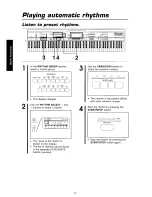 Preview for 14 page of Technics sx-PR51 Owner'S Manual