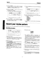 Preview for 74 page of Technics sx-PR51 Owner'S Manual