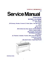 Preview for 1 page of Technics SX-PR603/M Service Manual