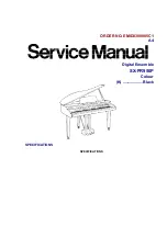 Preview for 1 page of Technics SX-PR950P Service Manual