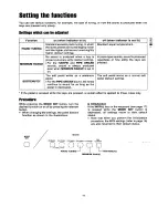 Preview for 15 page of Technics SX-PX111 Owner'S Manual