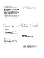 Preview for 9 page of Technics SX-PX222/M Owner'S Manual