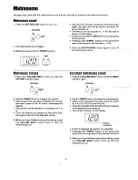 Preview for 13 page of Technics SX-PX222/M Owner'S Manual