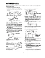 Preview for 24 page of Technics SX-PX222/M Owner'S Manual