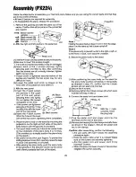 Preview for 25 page of Technics SX-PX222/M Owner'S Manual