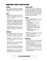 Preview for 4 page of Technics SX-PX226/M Operating Manual