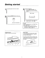 Preview for 5 page of Technics SX-PX226/M Operating Manual