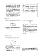 Preview for 17 page of Technics SX-PX226/M Operating Manual