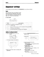 Preview for 25 page of Technics SX-PX336/M Owner'S Manual