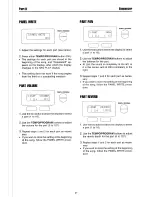 Preview for 27 page of Technics SX-PX336/M Owner'S Manual