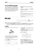 Preview for 30 page of Technics SX-PX336/M Owner'S Manual