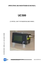 Preview for 1 page of Technifor UC500 Operating And Maintenance Manual