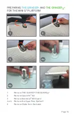 Preview for 11 page of Techniglass Grinder 2 Operation Manual