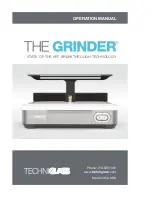 Techniglass The Grinder Operation Manual preview