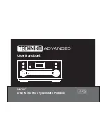 technika advanced MC-807 User Handbook Manual preview