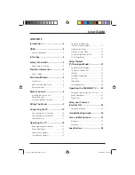 Preview for 3 page of Technika 15.4-310 User Manual