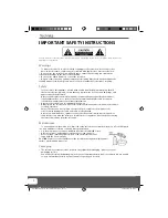 Предварительный просмотр 4 страницы Technika 23-231-BB User Manual