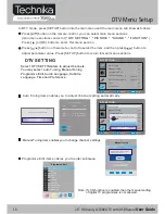 Preview for 18 page of Technika 26-622 User Manual