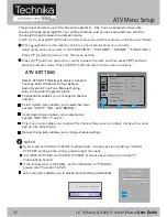 Preview for 26 page of Technika 26-622 User Manual