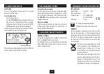 Preview for 14 page of Technika CR121IDAB Owner'S Handbook Manual