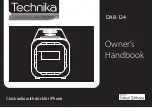 Technika DAB-124 Owner'S Handbook Manual предпросмотр