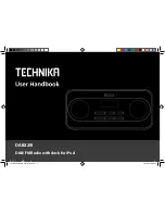 Technika DAB329I User Handbook Manual preview