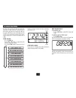 Preview for 9 page of Technika DCR1301 Owner'S Handbook Manual