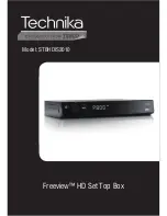 Technika Freeview STBHDIS2010 User Manual preview