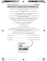 Preview for 2 page of Technika LCD 32-244 User Manual